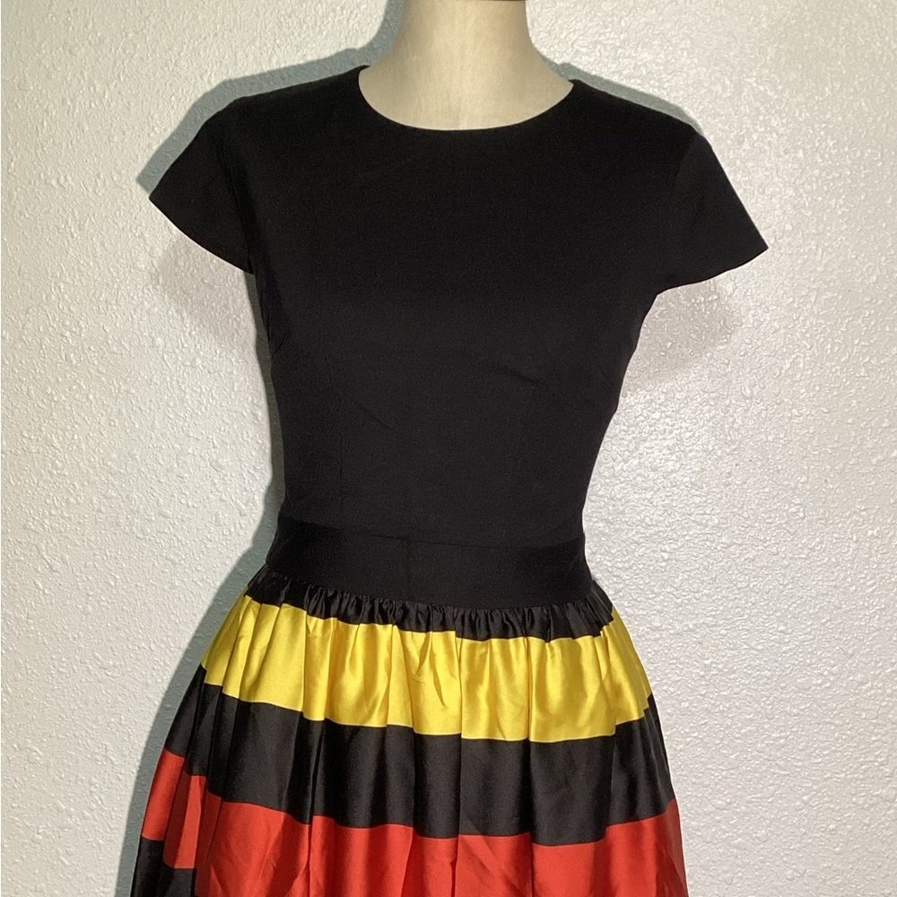 Ted Baker cruise stripe dress size 2 - Picture 3 of 13